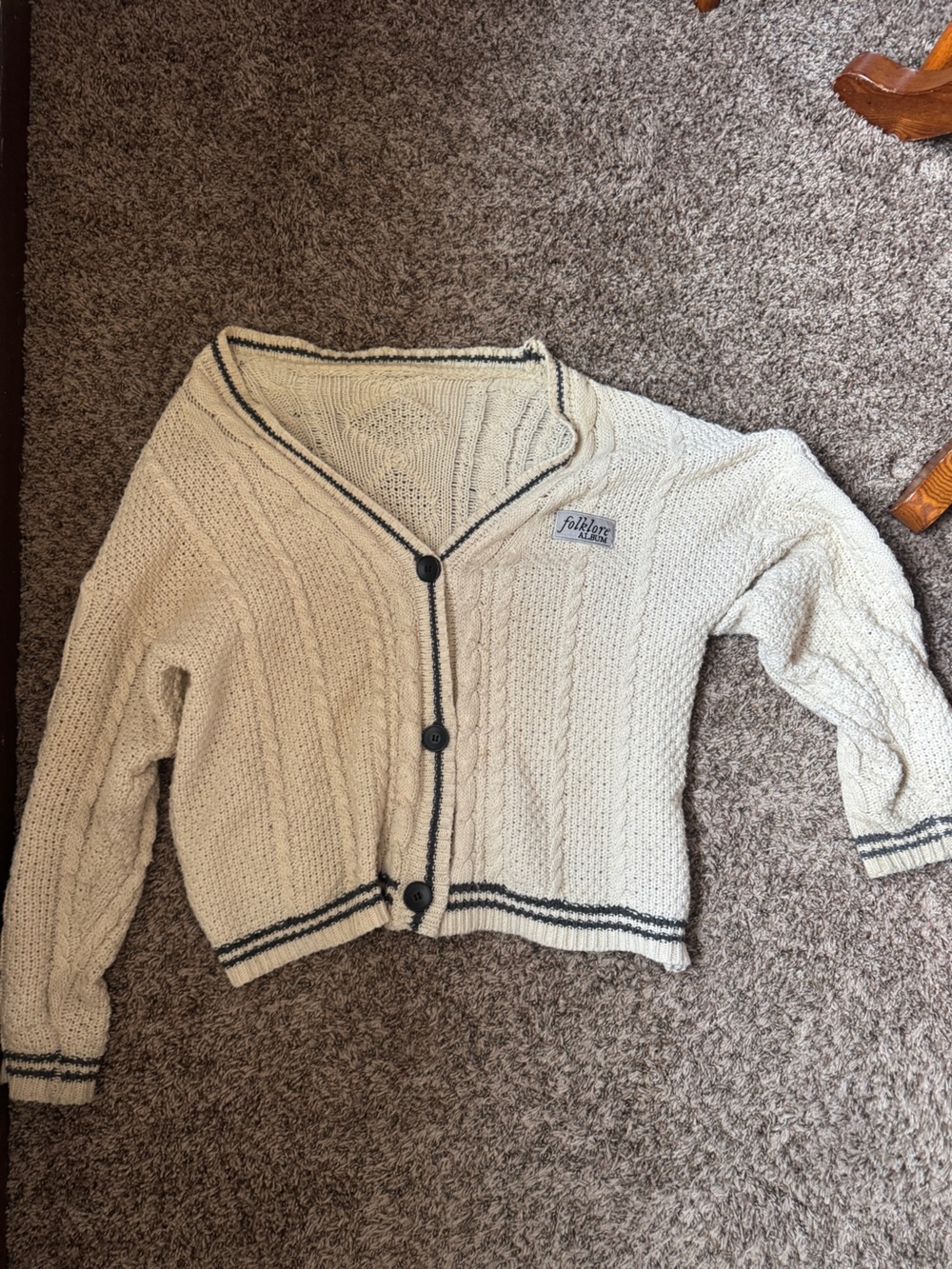 Authentic Taylor Swift Folklore Cardigan XL